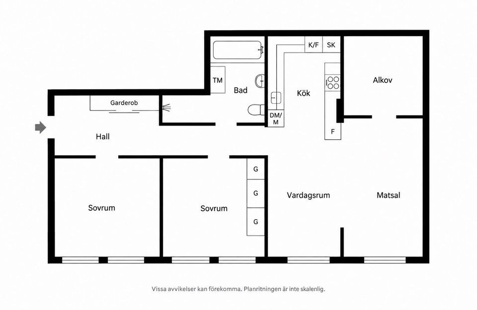 Bostadsrätt, Vattugatan 1B, Centrala Sundbyberg, Sundbyberg