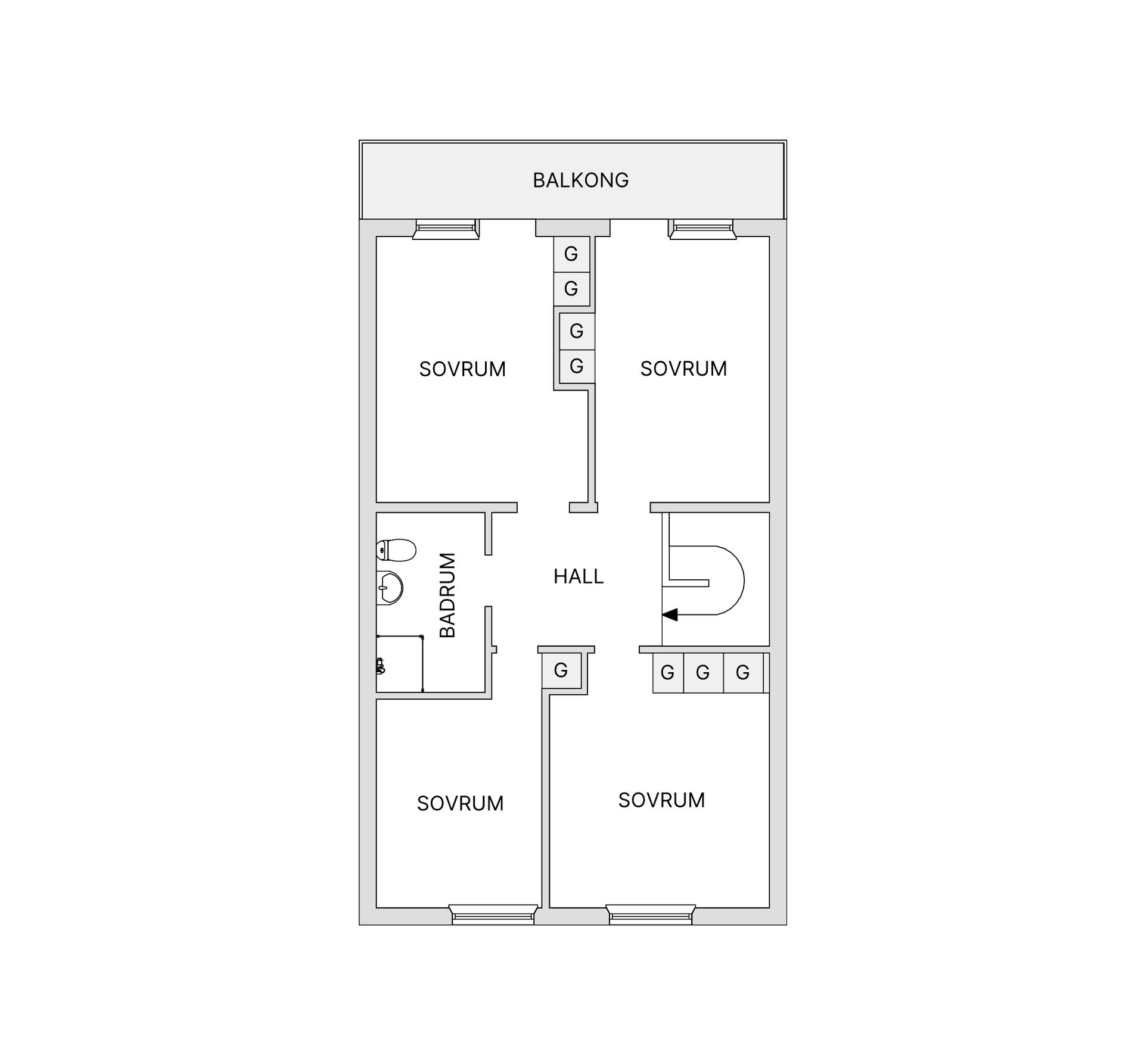 Radhus, Forslunds väg 20E, Hentorp, Skövde