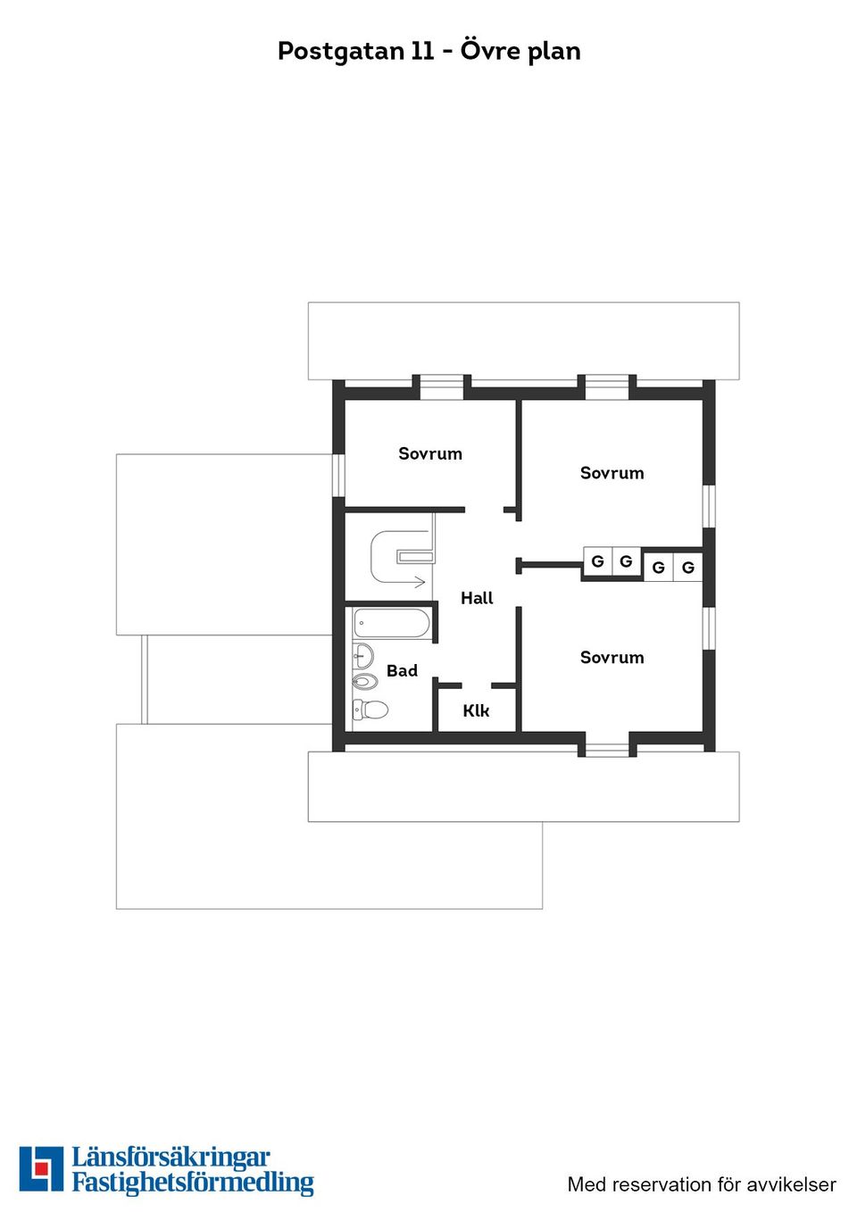 Villa, Postgatan 11, Veinge, Laholm