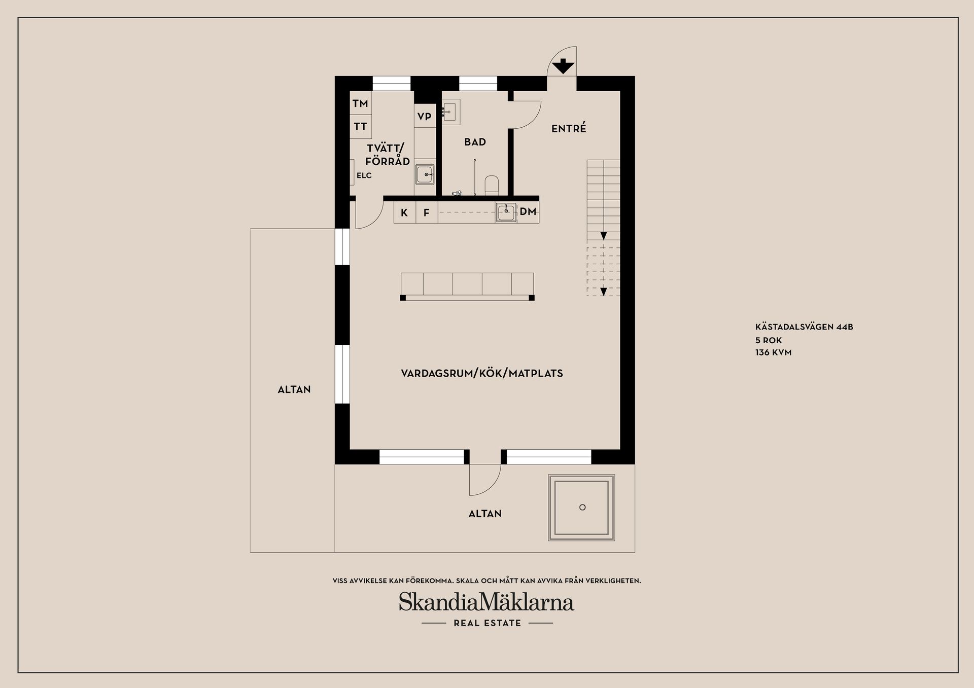 Radhus, Kästadalsvägen 44B, Huddinge - Kästa, Huddinge