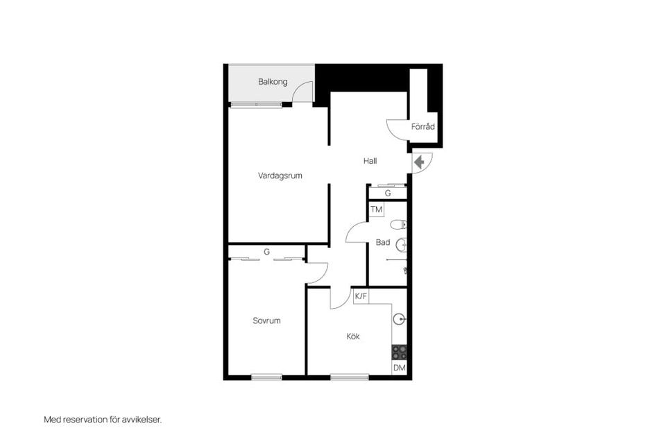 Bostadsrätt, Södra Långgatan 15 B, Centrum, Landskrona