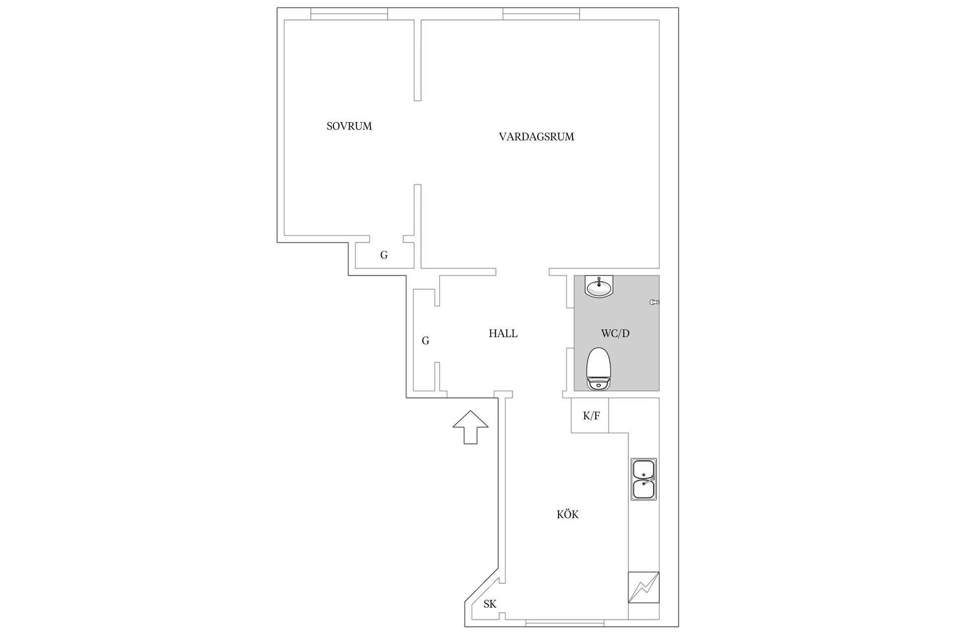 Bostadsrätt, Kålgårdsgatan 3B, Kungsladugård, Göteborg
