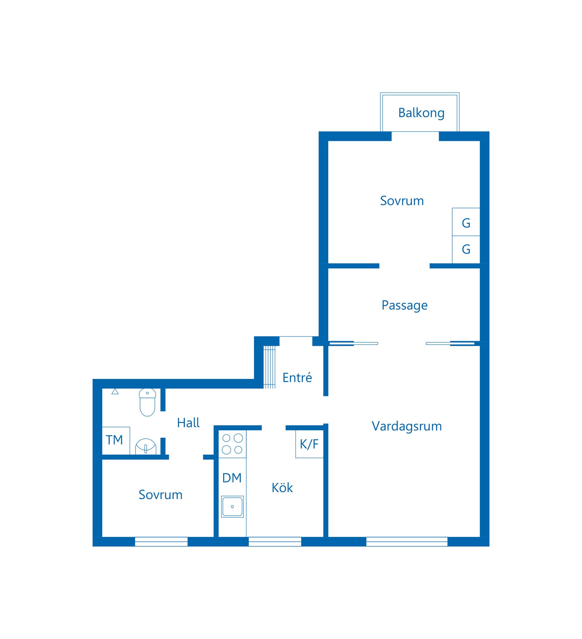 Bostadsrätt, Posthusgatan 10B, Centrala Norrtälje, Norrtälje