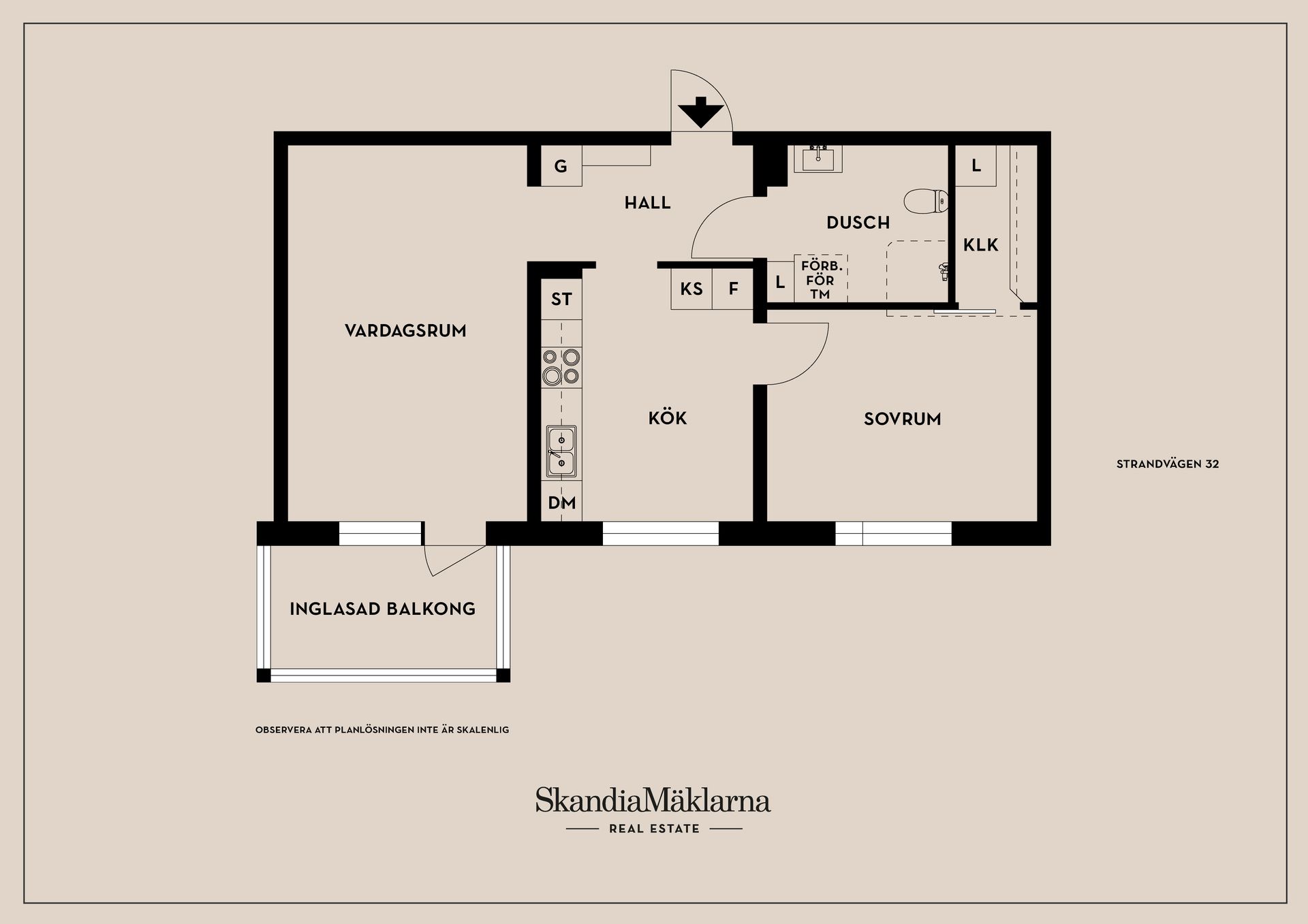 Bostadsrätt, Strandvägen 32, Herrhagen, Karlstad