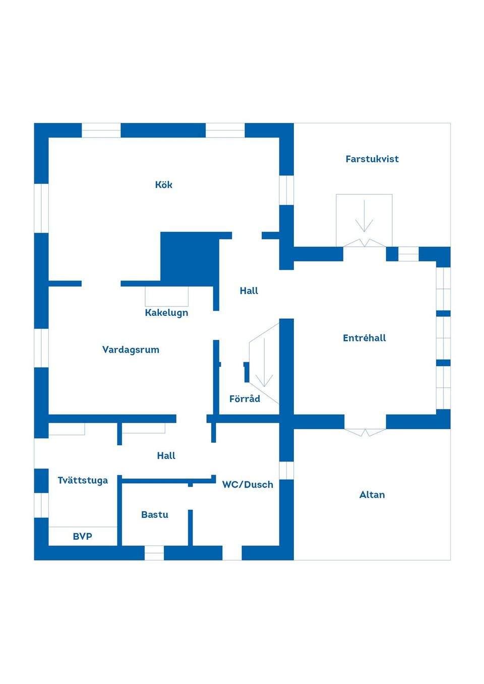 Villa, Ebbalund 1, Slottsbrinken, Strängnäs