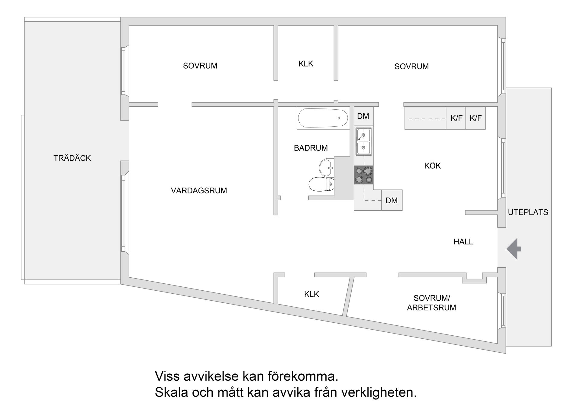 Bostadsrätt, Horisontvägen 95, Skarpnäck, Stockholm
