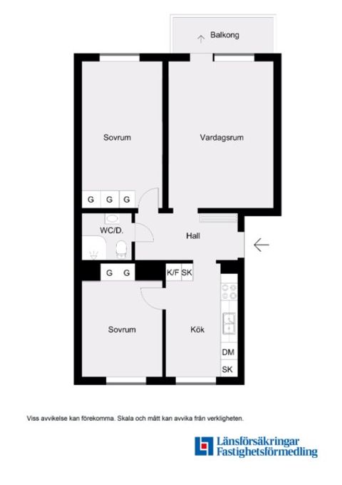 Bostadsrätt, Hagmarksvägen 17B, Haga, Umeå