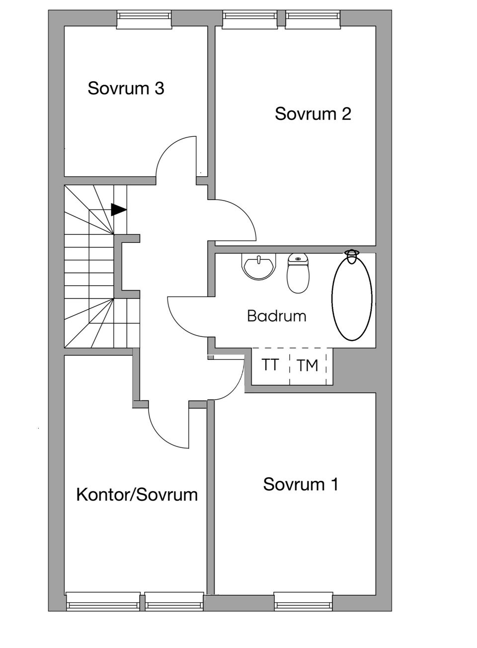 Radhus, Ekedalsvägen 5B, Hörningsnäs, Huddinge