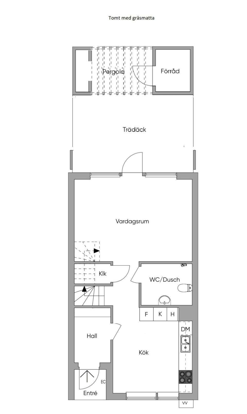 Radhus, Ekedalsvägen 5B, Hörningsnäs, Huddinge