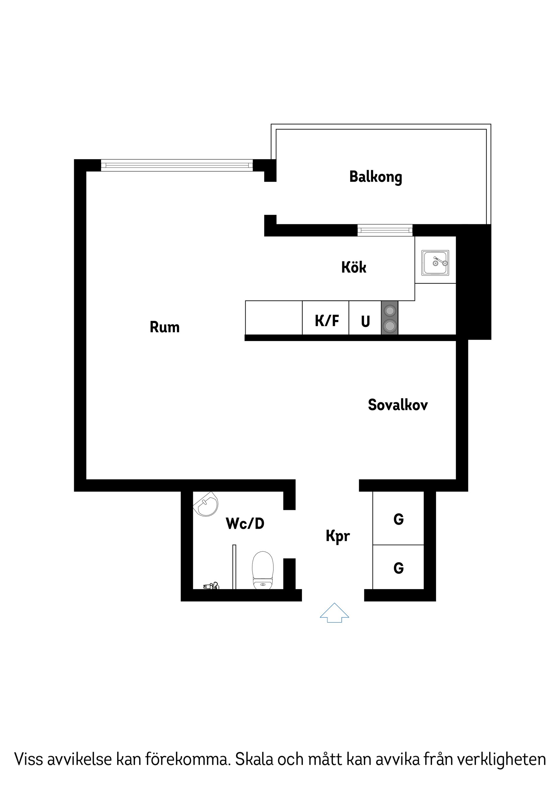 Bostadsrätt, Smedsbacksgatan 32, 3 tr, Gärdet, Stockholm