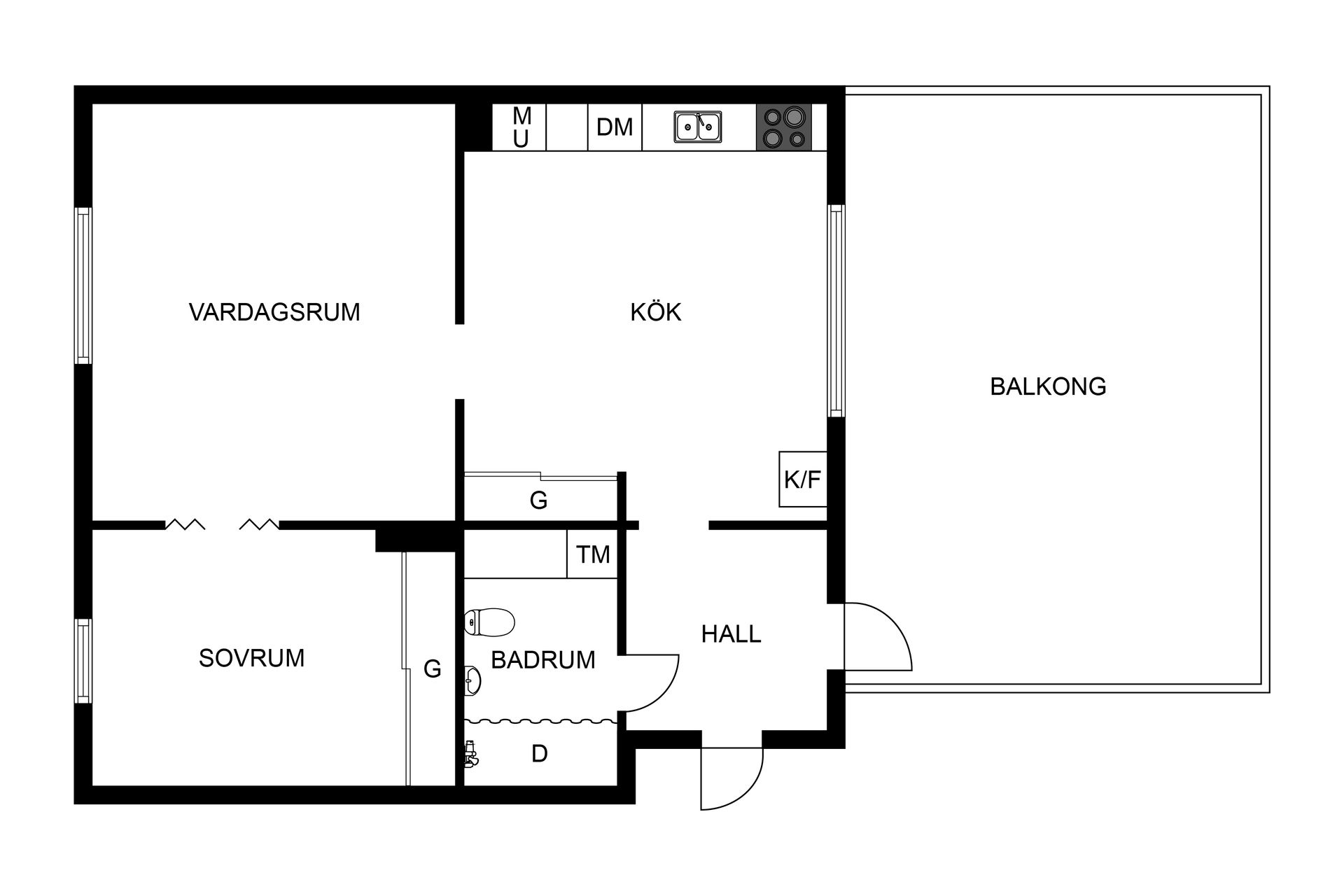 Bostadsrätt, Fridhem 25, Lilla Edet Centrum, Lilla Edet