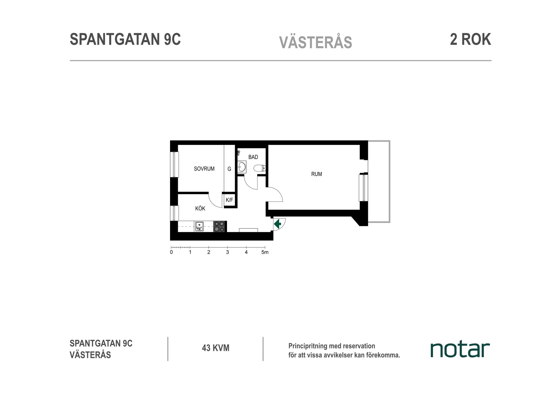 Bostadsrätt, Spantgatan 9C, Stohagen, Västerås