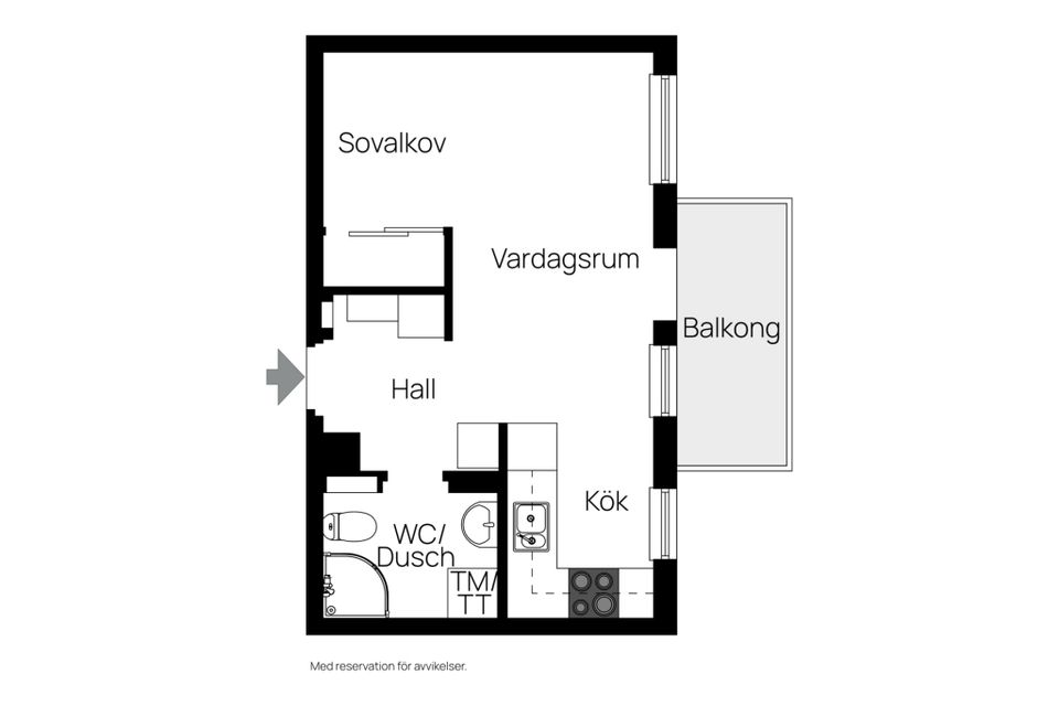 Bostadsrätt, Boulevarden 51, Täby Park, Täby