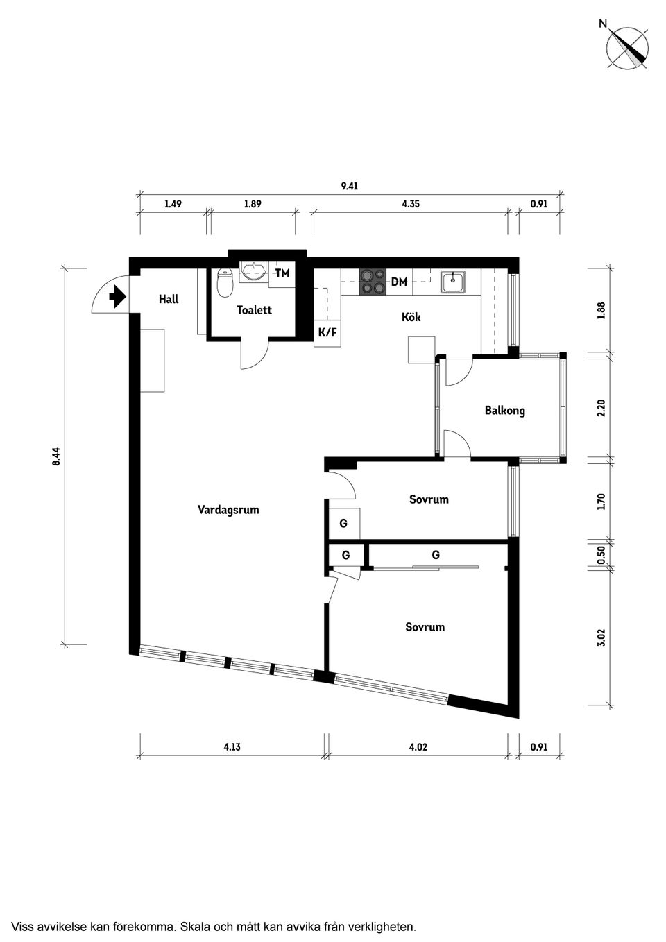 Bostadsrätt, Mandolingatan 3, Ruddalen, Göteborg