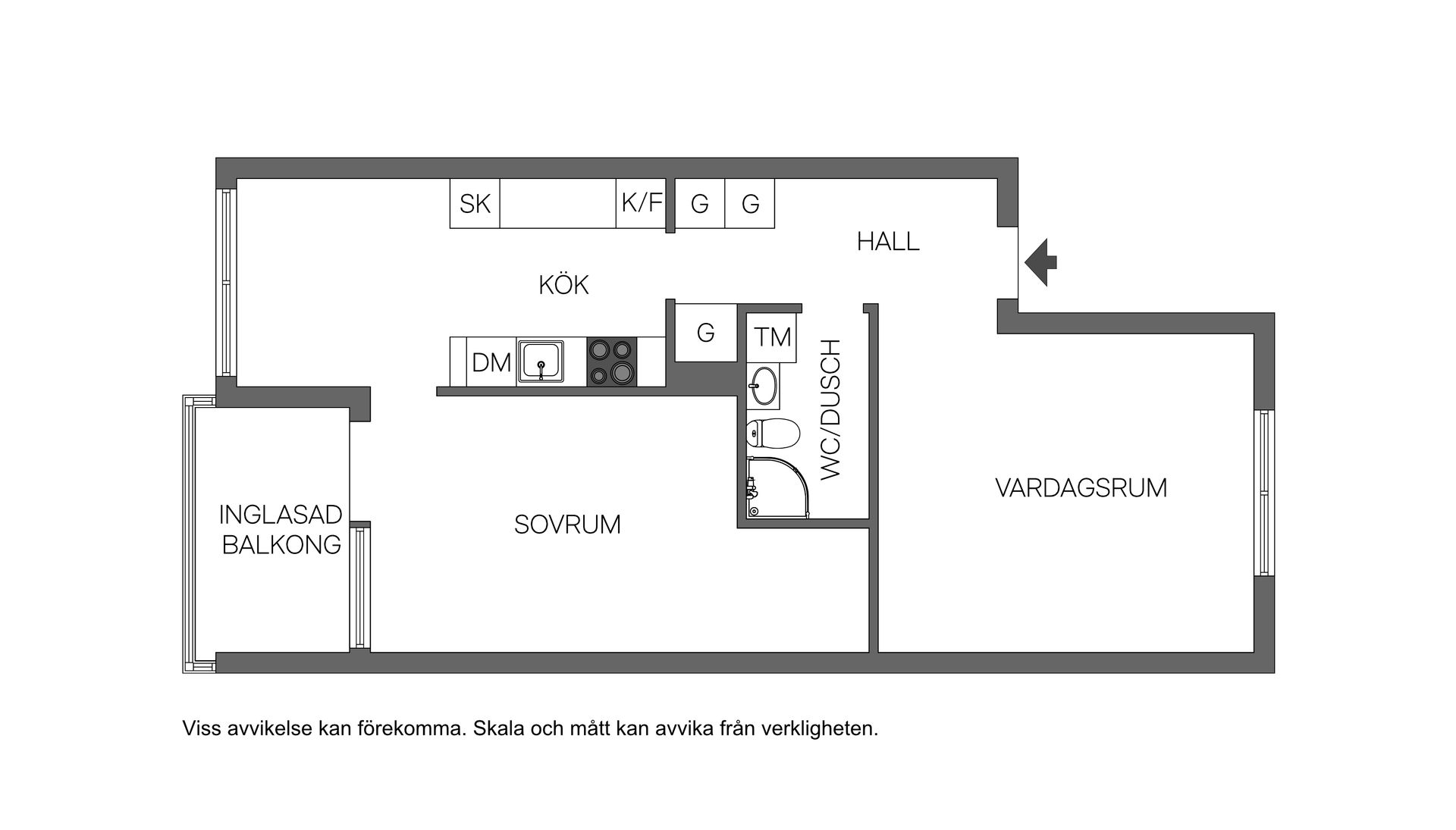 Bostadsrätt, Kumlagatan 1A, Odensvi - Malmaberg, Västerås