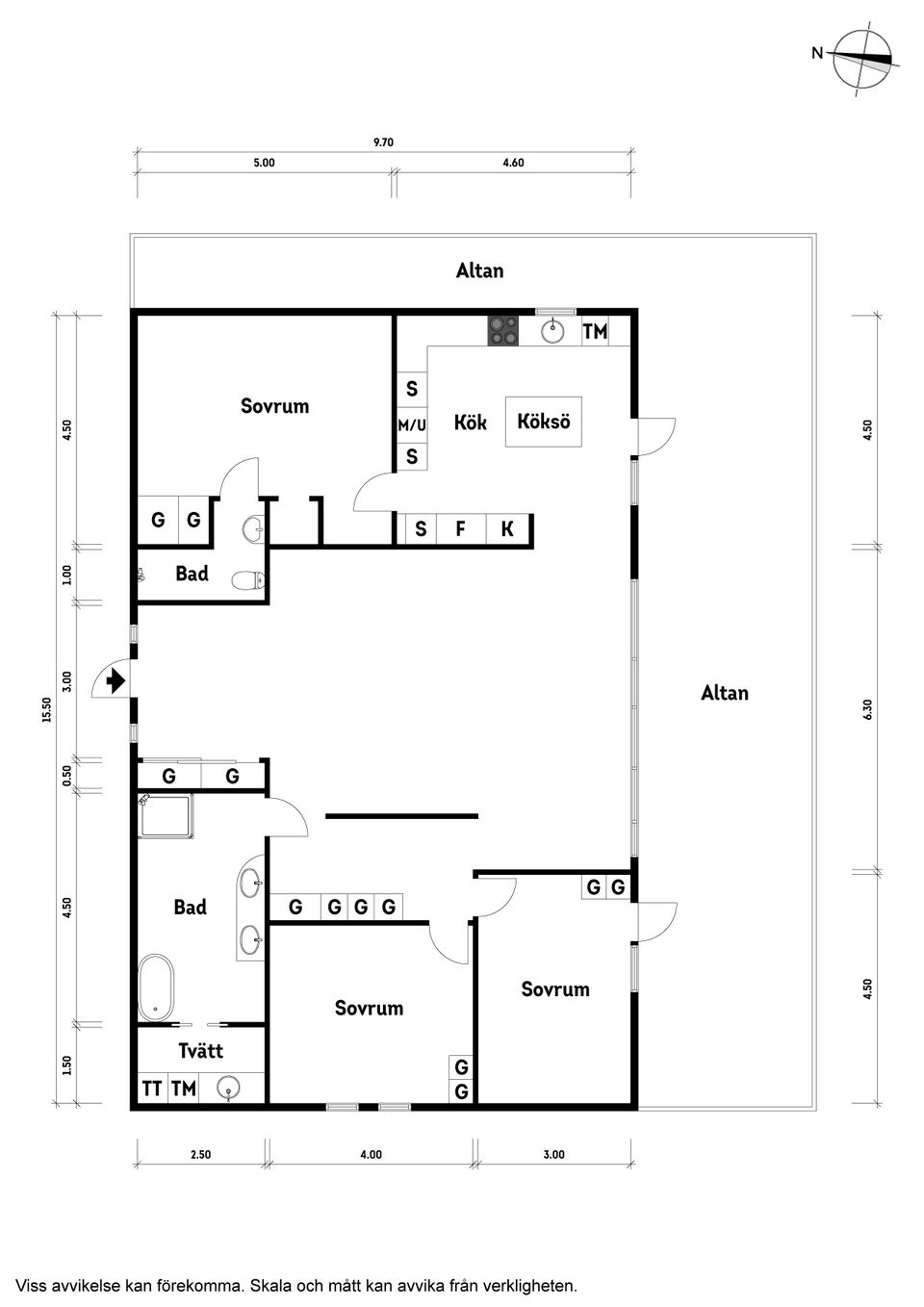 Villa, Sandlyckevägen 22, Näset, Göteborg