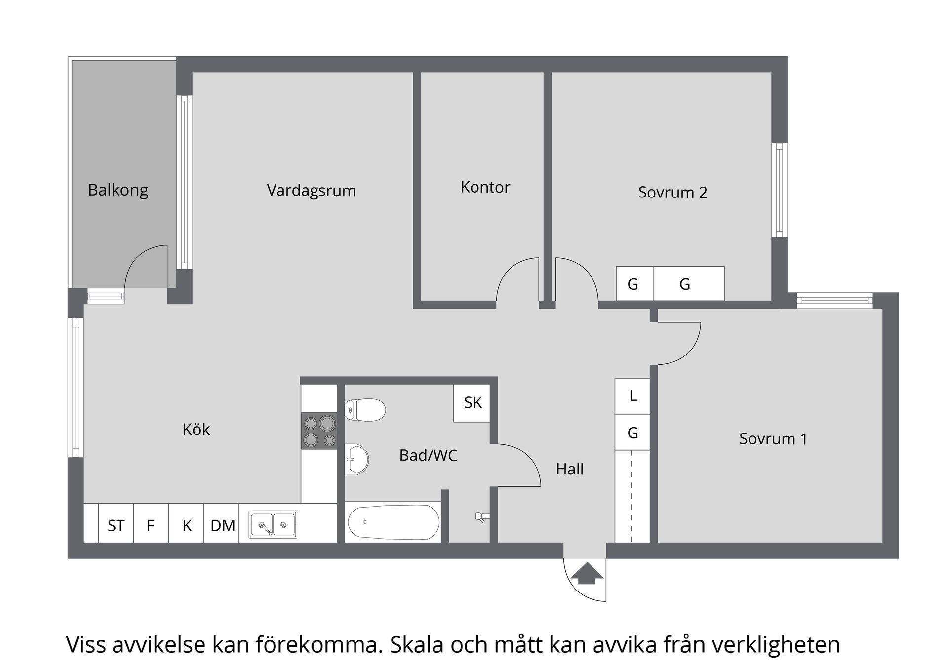 Bostadsrätt, Wesströms Väg 4, Rotsunda, Sollentuna