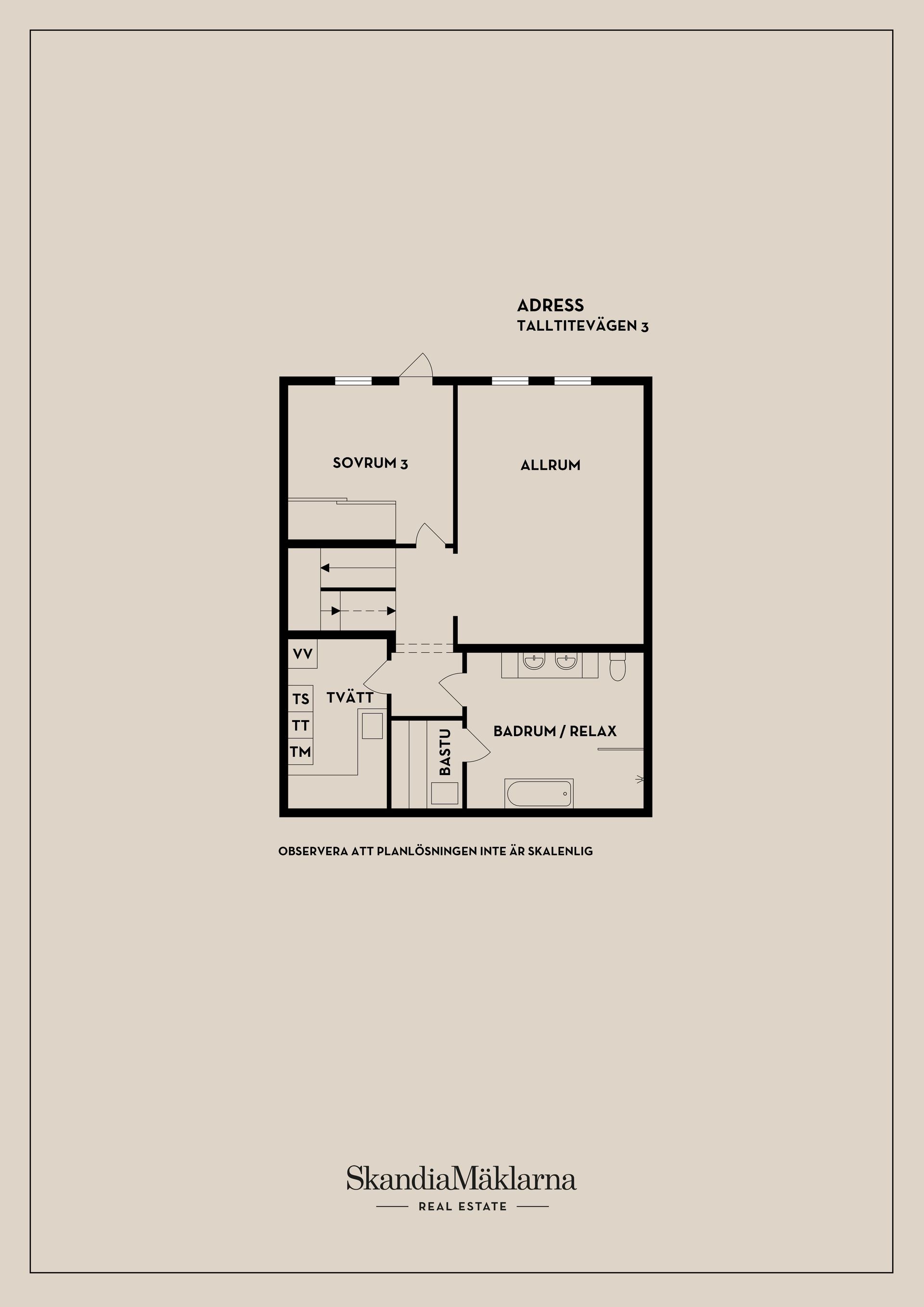 Villa, Talltitevägen 3, Margretelund-Tråsättra, Österåker