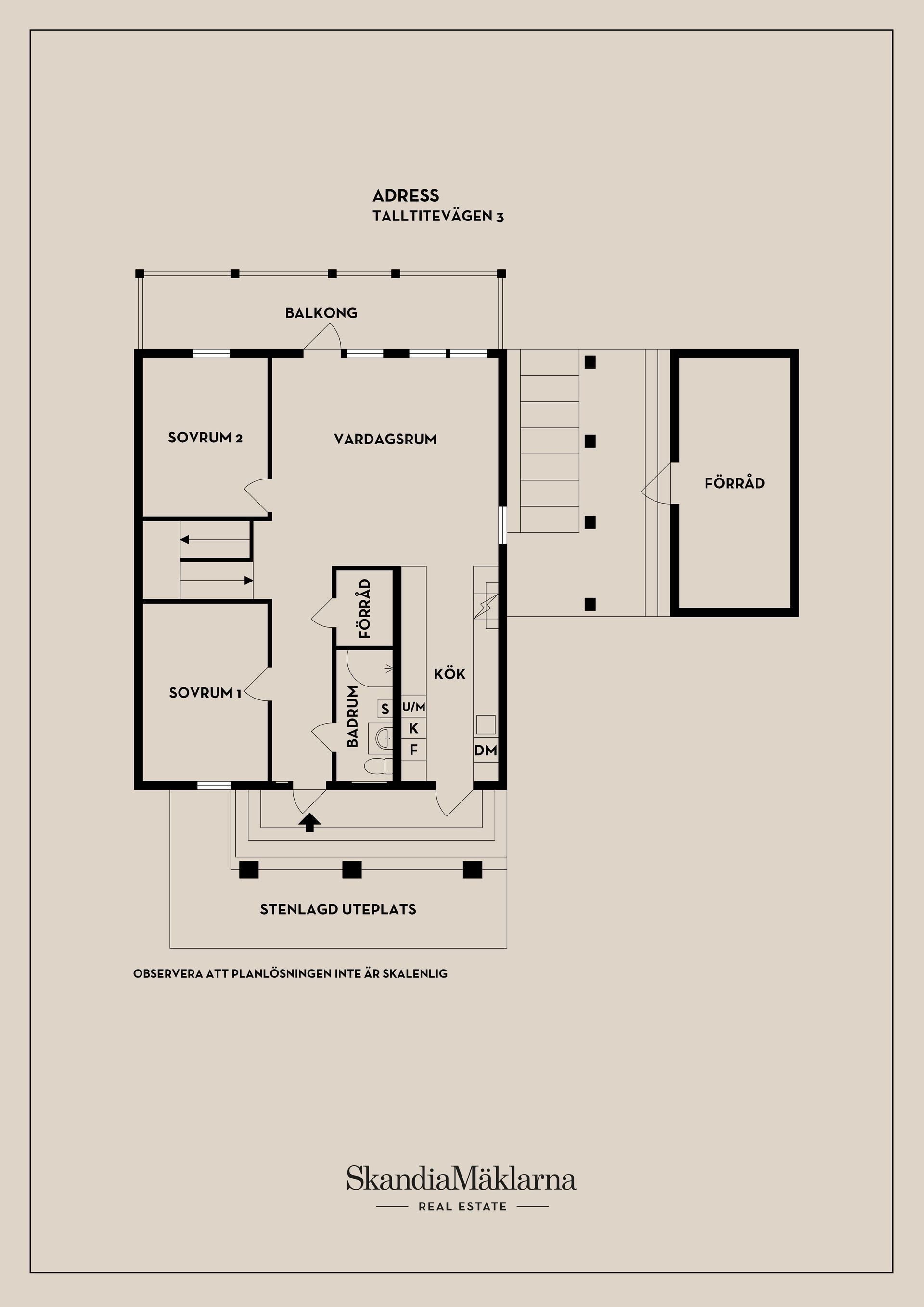 Villa, Talltitevägen 3, Margretelund-Tråsättra, Österåker