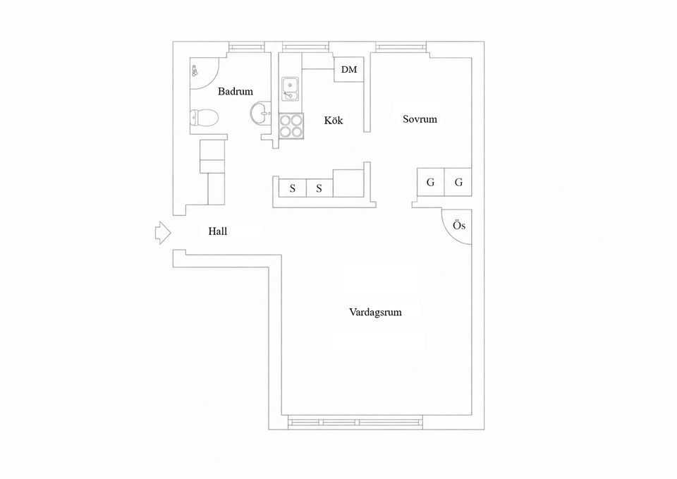 Bostadsrätt, Hallebergsvägen 13, Bromma - Traneberg, Stockholm