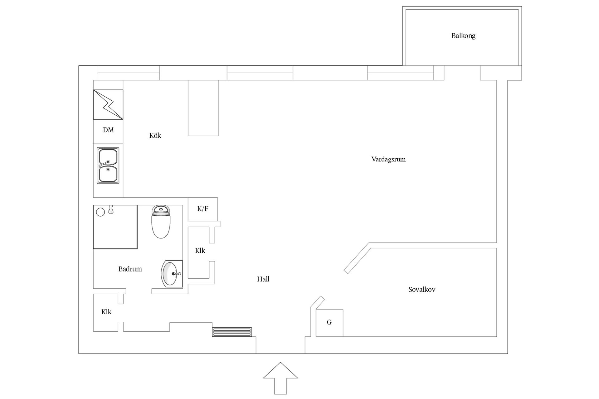 Bostadsrätt, Tranebergsvägen 58, vån 3 av 3!, Bromma - Traneberg, Stockholm