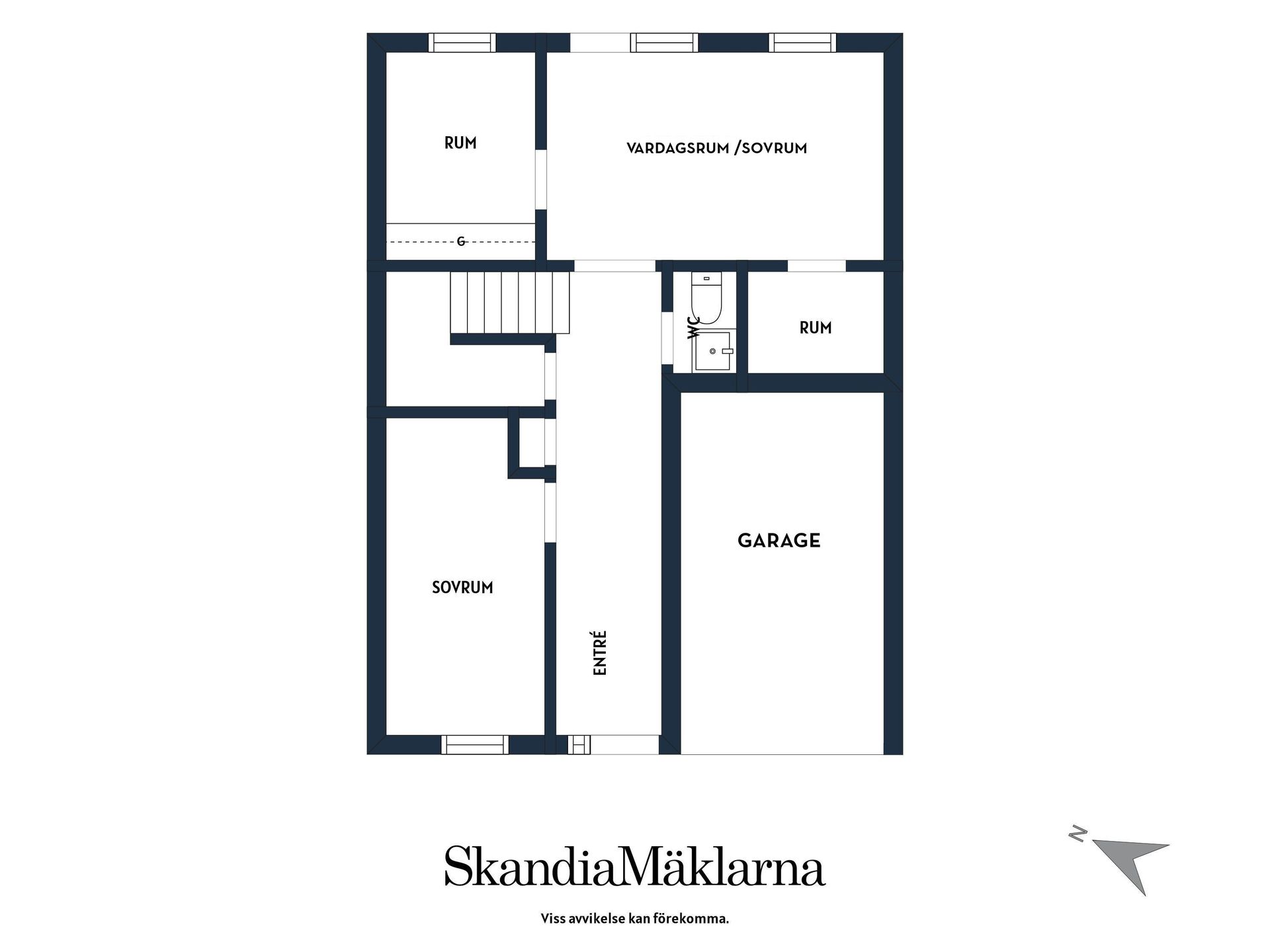 Radhus, Örtagårdsvägen 19, Ulvhäll/Fridhem, Strängnäs