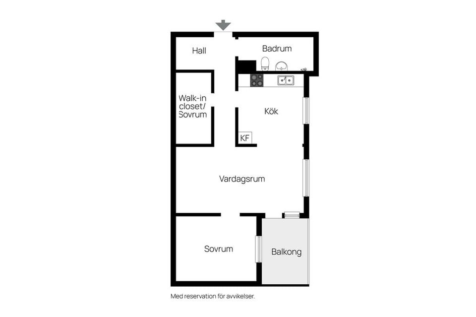 Bostadsrätt, Svartviksslingan 69, vån 5, Minneberg, Stockholm
