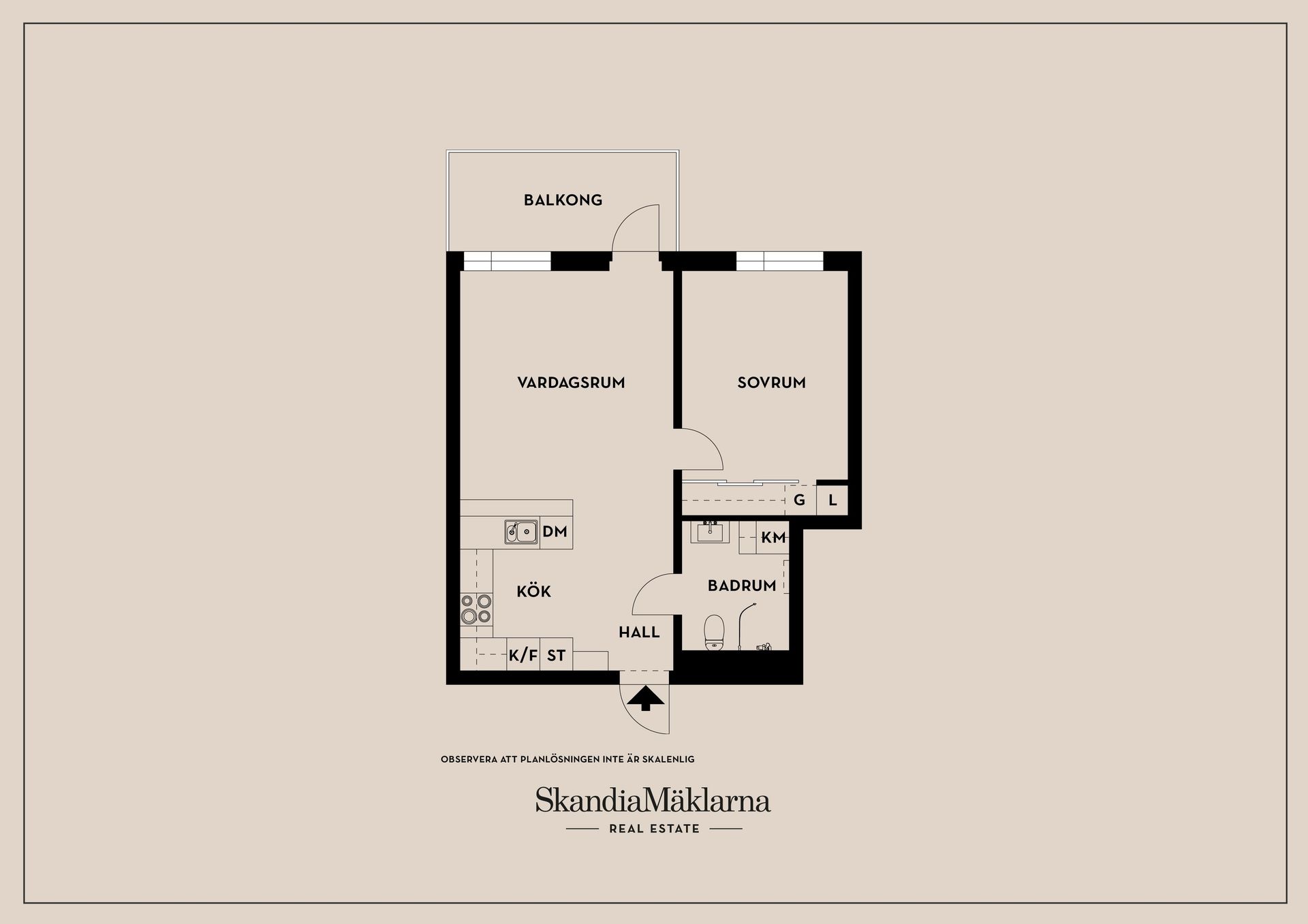 Bostadsrätt, Hättkvarnsgatan 7, våning 3 av 3, Jakobsberg, Järfälla