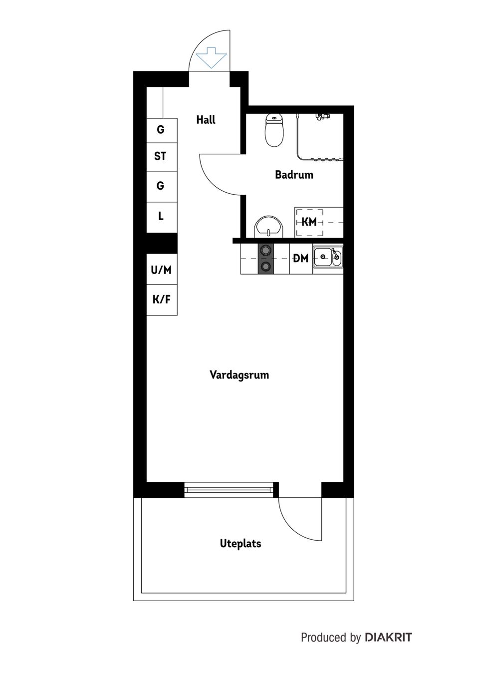 Bostadsrätt, Ursula Printz gata 2, Porslinskvarteren, Värmdö