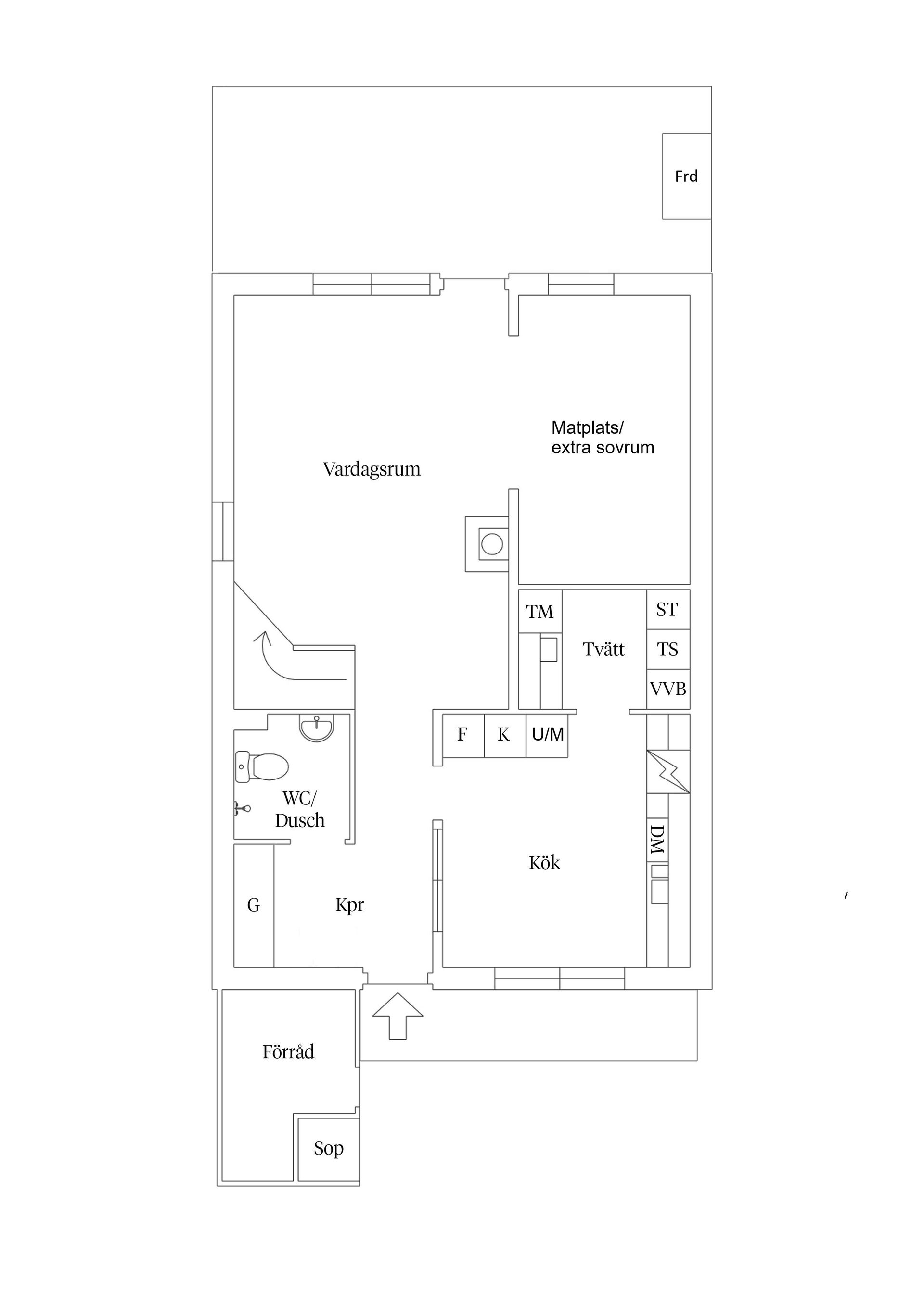 Radhus, Vassvägen 5F, Snättringe, Huddinge