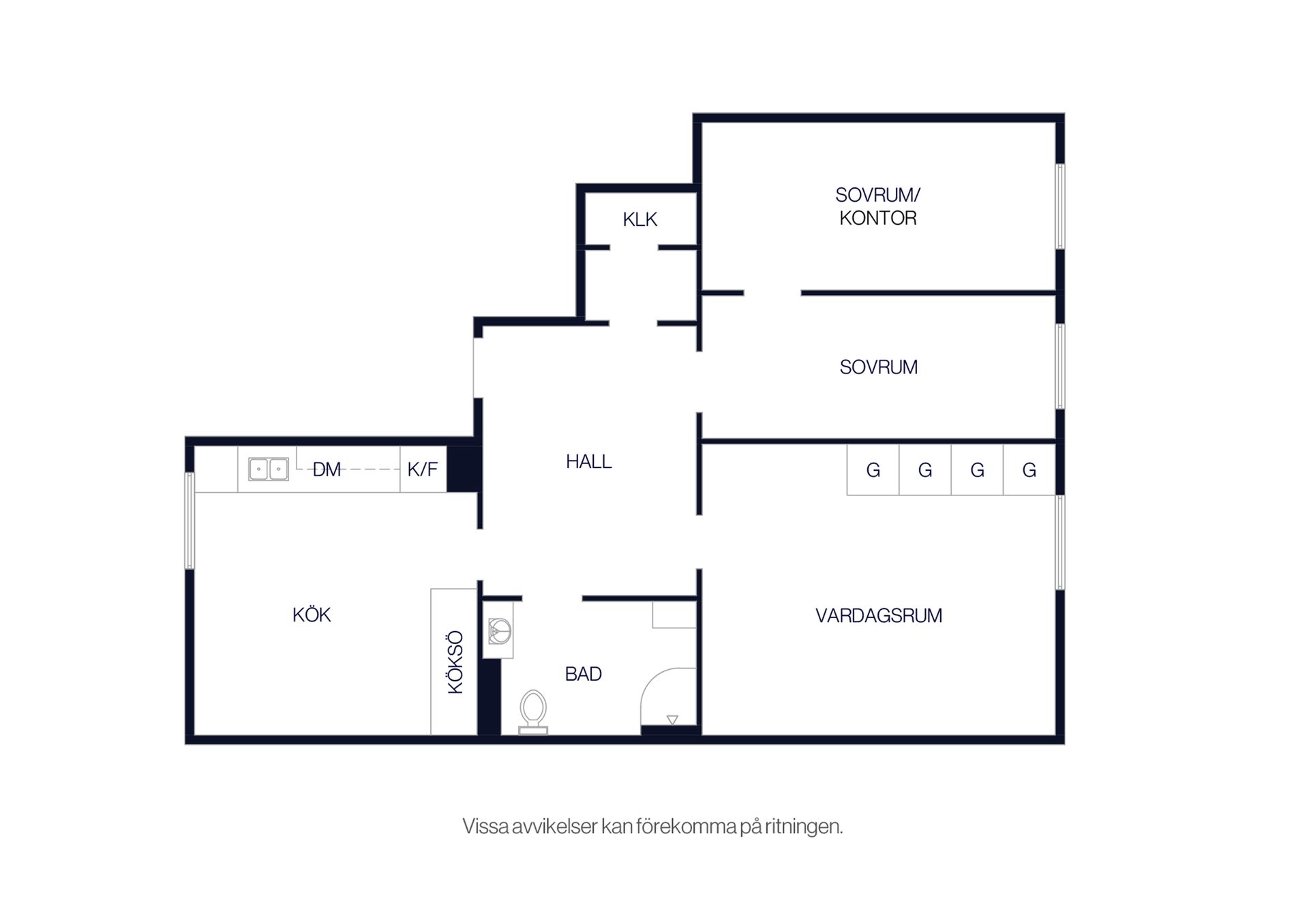 Bostadsrätt, Västra Tullgatan 8, Centralt Väster, Nyköping