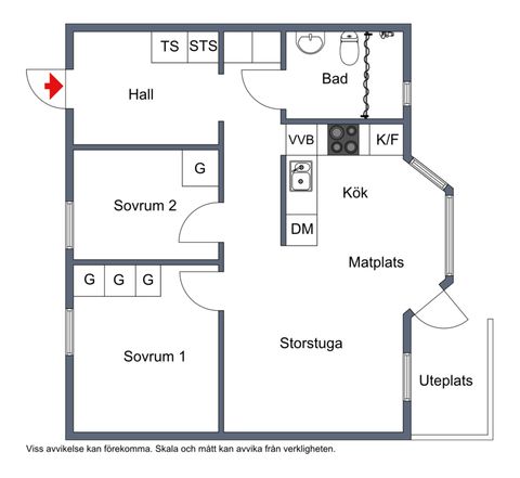 Bostadsrätt, Hamrafjällsvägen 12 K, Härjedalen