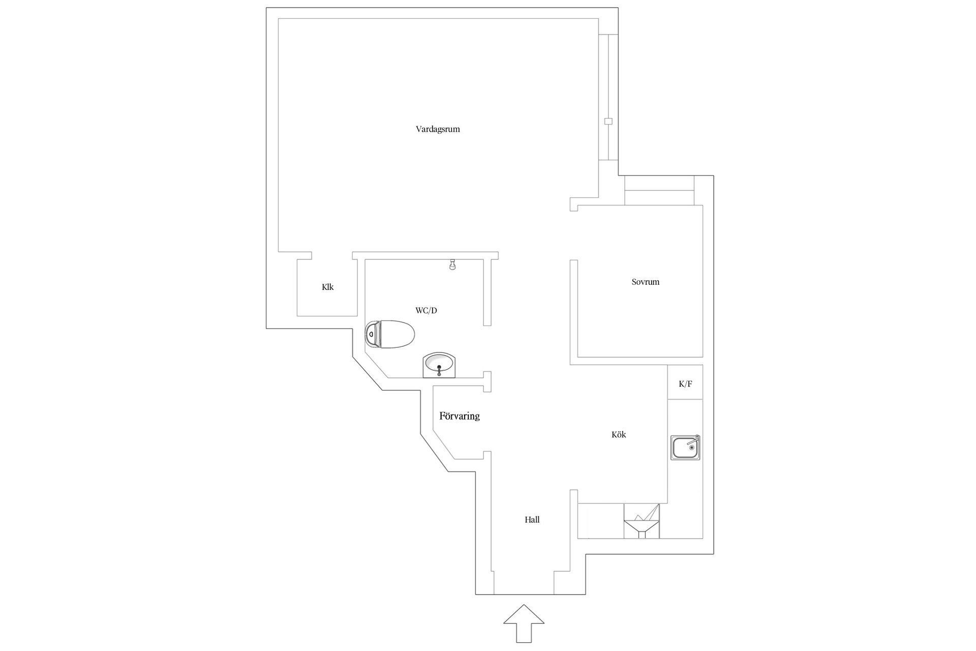 Bostadsrätt, Fridhemsgatan 60, Kungsholmen - Fridhemsplan, Stockholm