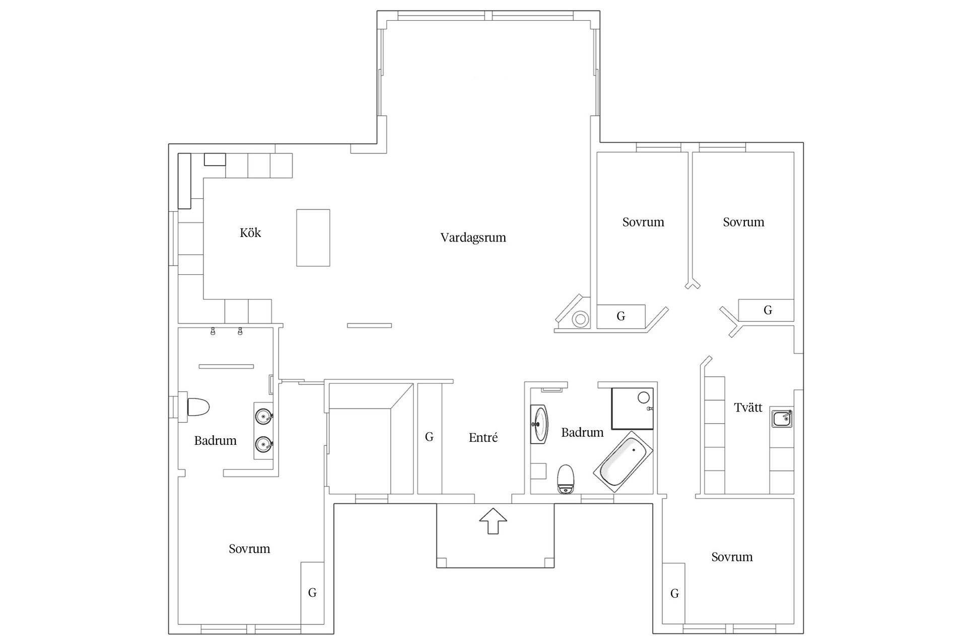 Villa, Morängatan 9, Ullvibackar, Köping