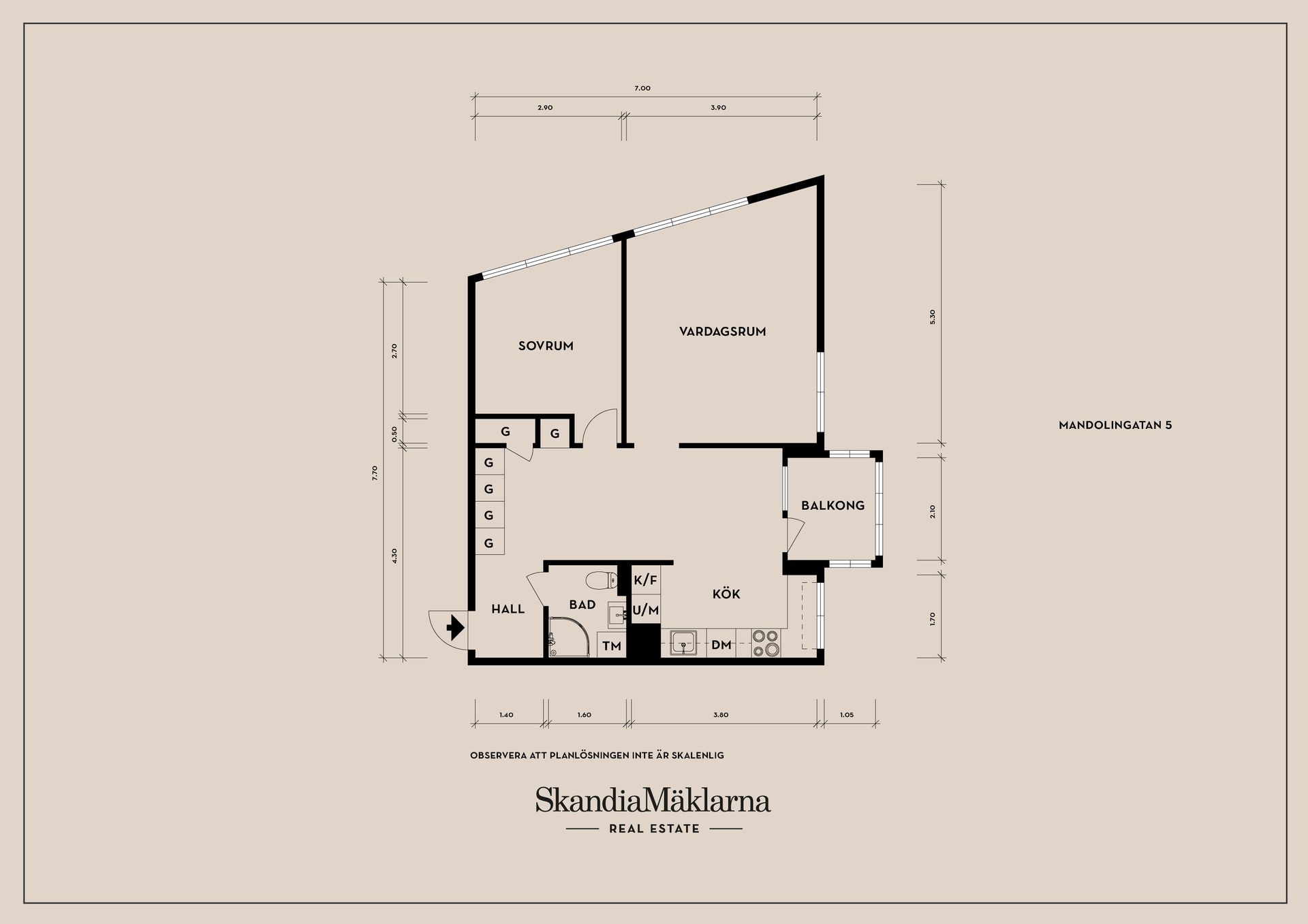 Bostadsrätt, Mandolingatan 5, Ruddalen, Göteborg