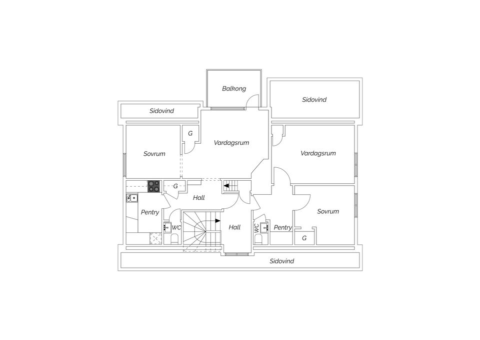Villa, Falkvägen 2A, Traneberg - Tranelyckan, Varberg
