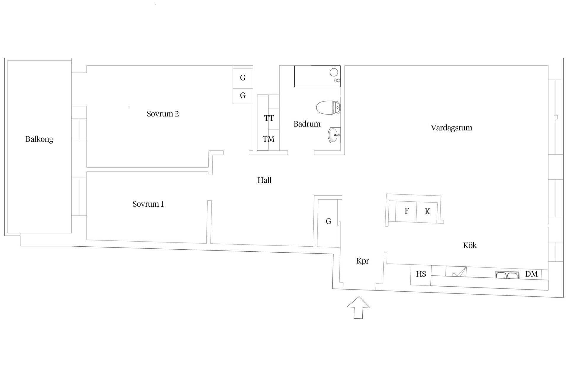 Bostadsrätt, Nockeby backe 2F, Bromma - Nockebyhov, Stockholm