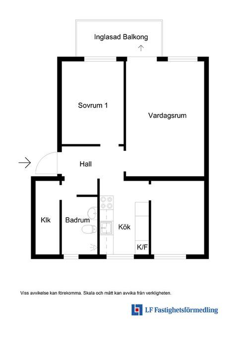 Bostadsrätt, Kiviksgatan 5C, Östra Sorgenfri, Malmö