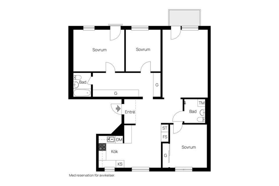 Bostadsrätt, Härnevigatan 9B, Skiljebo, Västerås