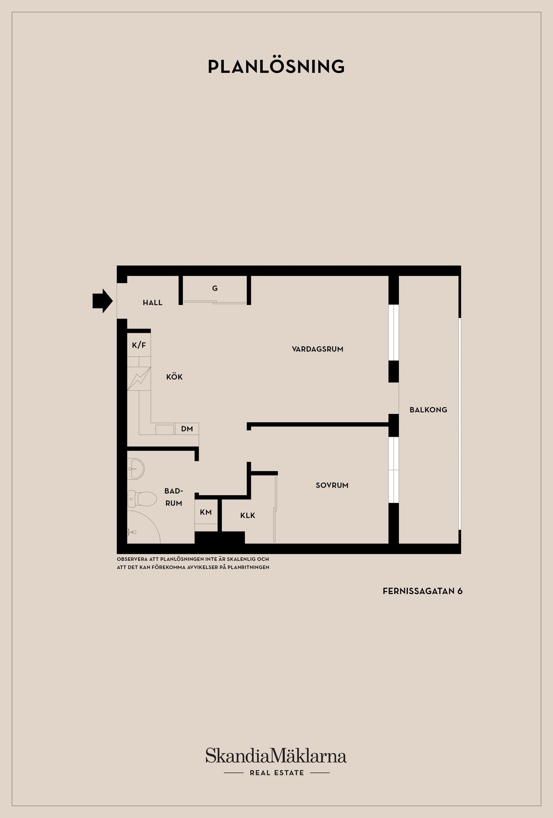 Bostadsrätt, Fernissagatan 6, Limhamns Sjöstad, Malmö