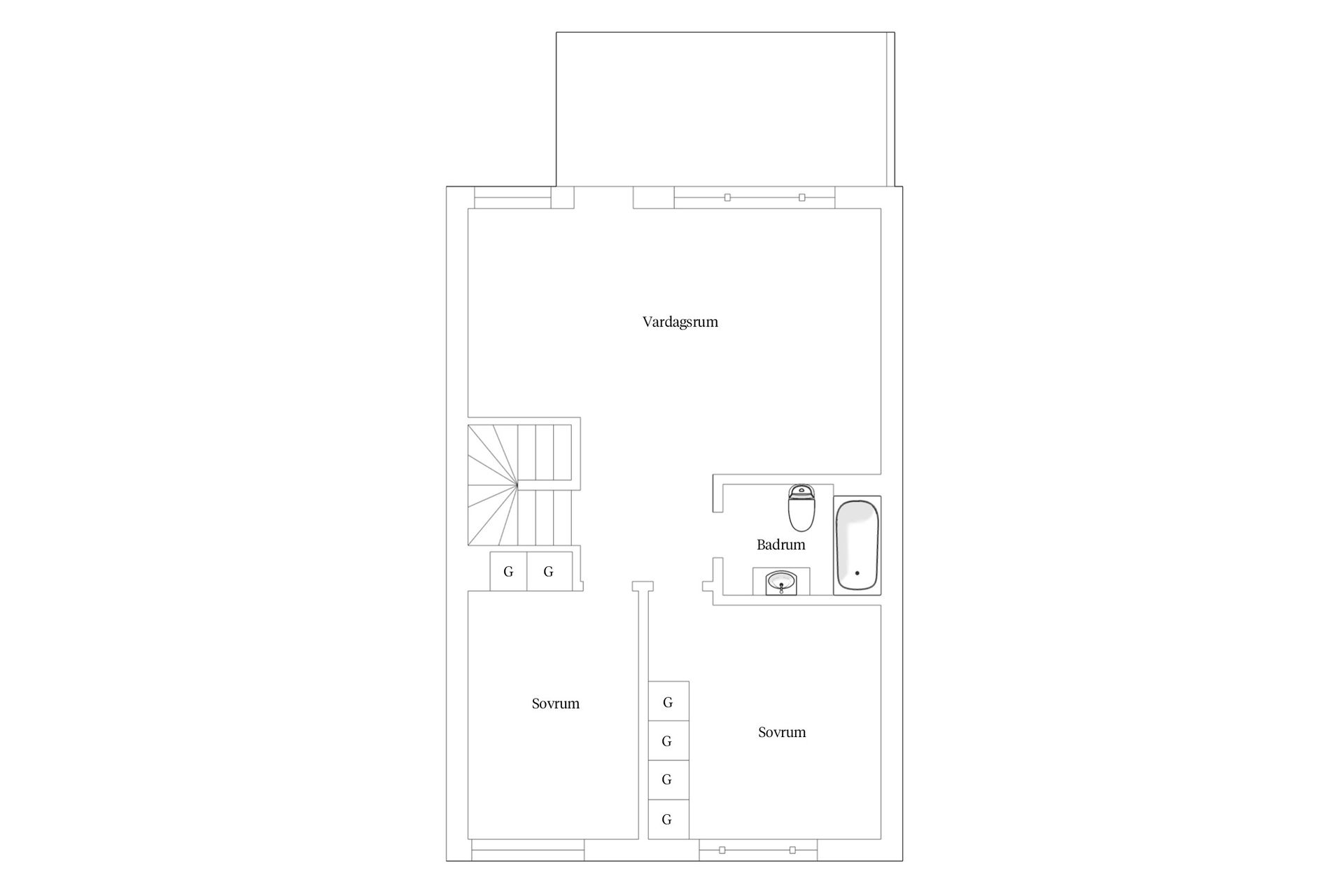 Radhus, Falkebovägen 17, Torslanda - Amhult, Göteborg