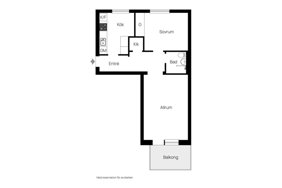 Bostadsrätt, Norra vägen 24B lgh 1, Järpen, Åre
