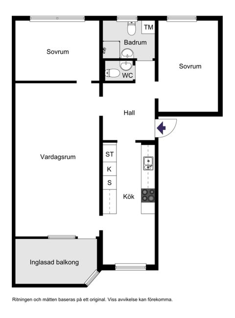 Bostadsrätt, Södra Hunnetorpsvägen 61C, Adolfsberg, Helsingborg