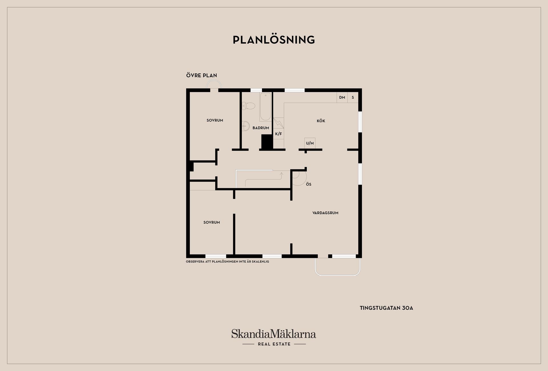 Radhus, Tingstugatan 30A, Centrala Strängnäs, Strängnäs