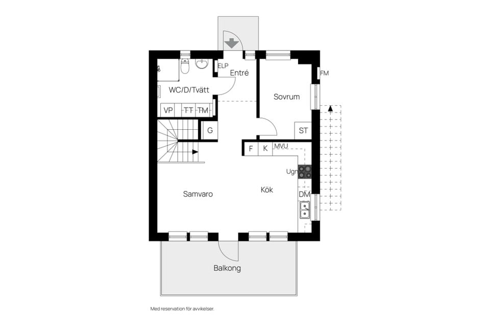 Radhus, Möllebackevägen 12, Östra Grevie, Vellinge