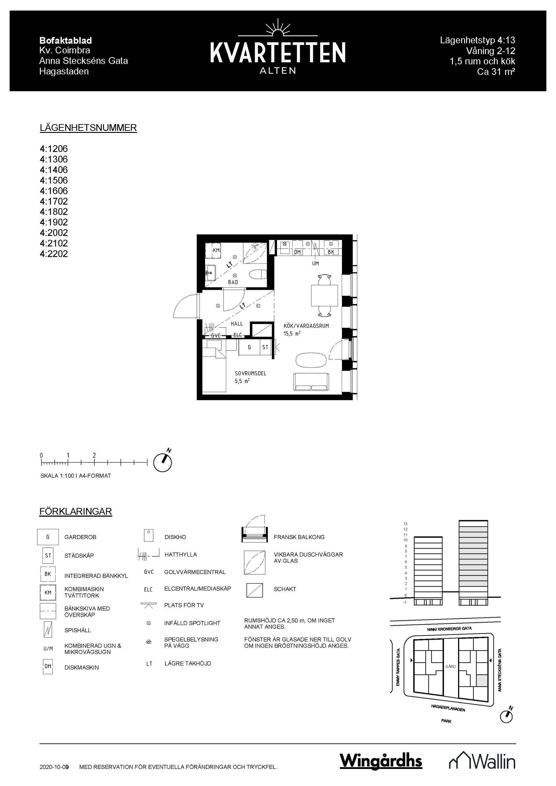 Bostadsrätt, Anna Steckséns Gata 15, 6 tr, Vasastan Hagastaden, Stockholm