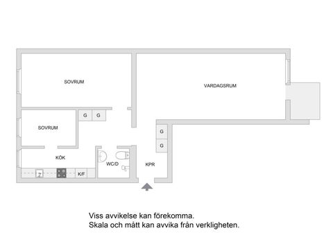 Bostadsrätt, Mariagatan 6, 3 tr, Centrala Sundbyberg, Sundbyberg