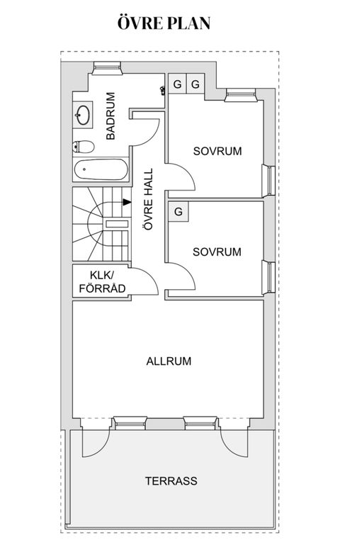 Radhus, Strandängsvägen 14B, Täljöviken, Österåker