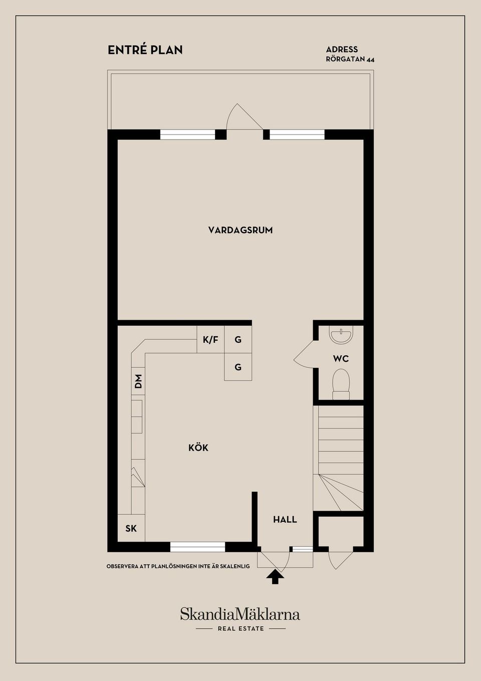 Radhus, Rörgatan 44, Södermalm, Sundsvall