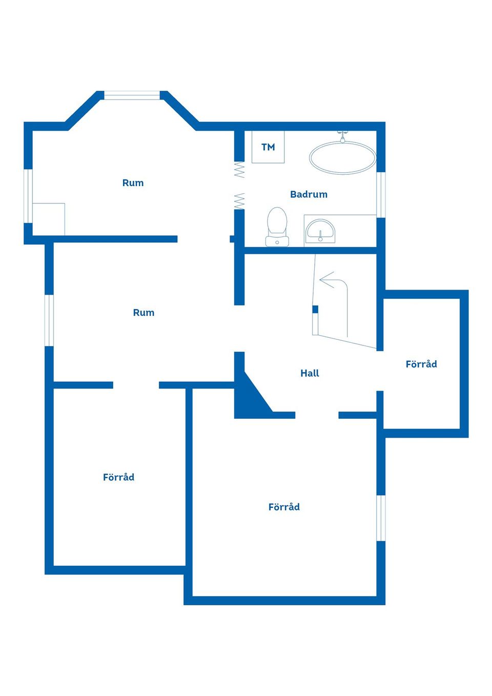 Villa, Bomvägen 6, Ljusne, Söderhamn